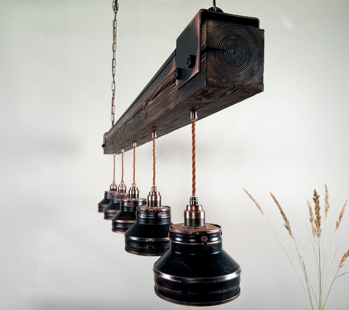 Industrial lighting ,Patina Light fixture ,Rustic chandelier , Farmhouse lighting ,Pendant light,