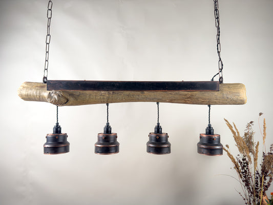 DriftIron - handcrafted rustic industrial pendant