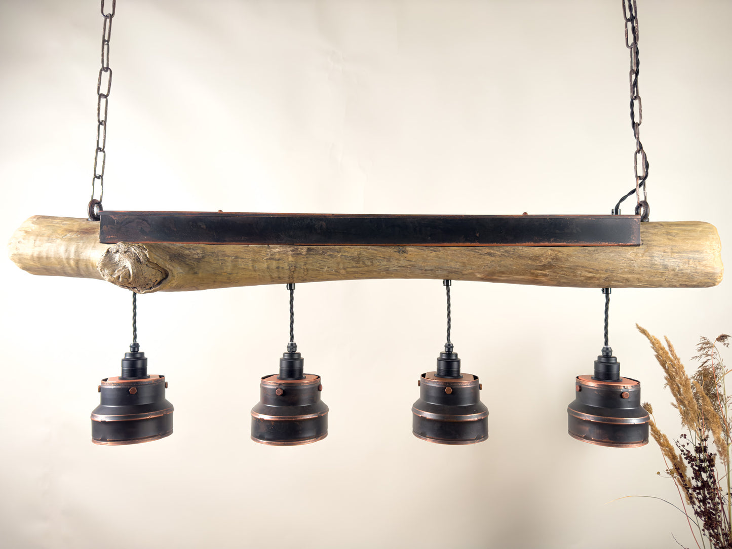DriftIron - handcrafted rustic industrial pendant