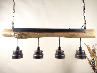 DriftIron - handcrafted rustic industrial pendant