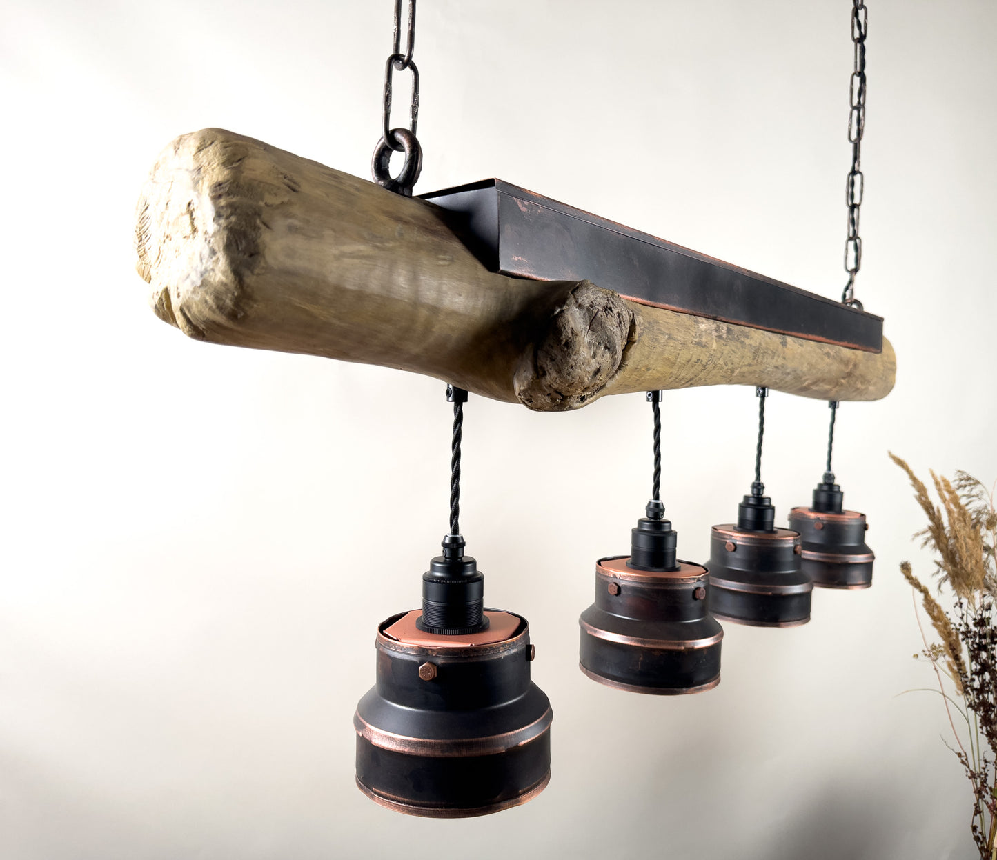 DriftIron - handcrafted rustic industrial pendant