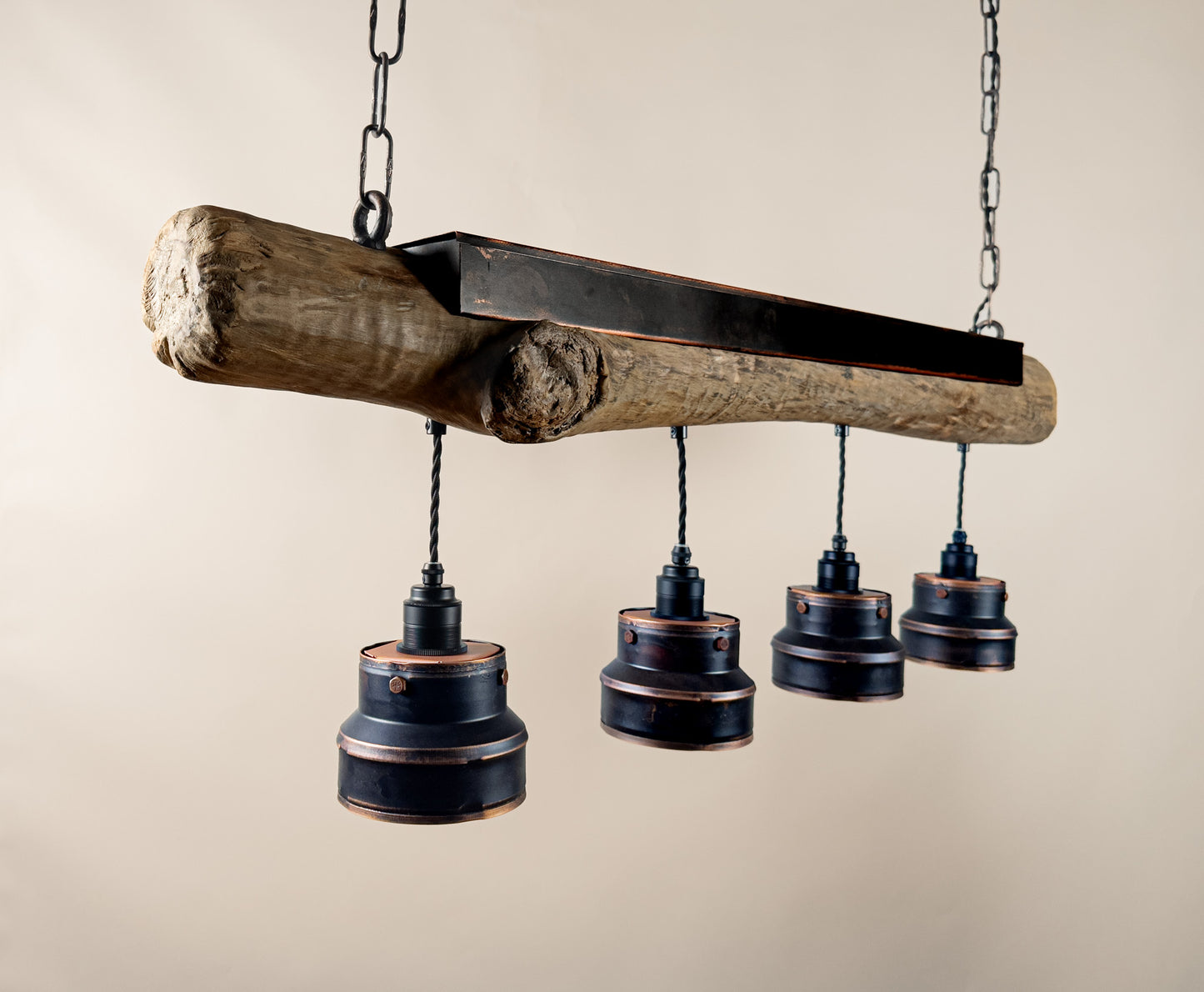 DriftIron - handcrafted rustic industrial pendant