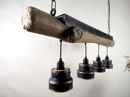 DriftIron - handcrafted rustic industrial pendant