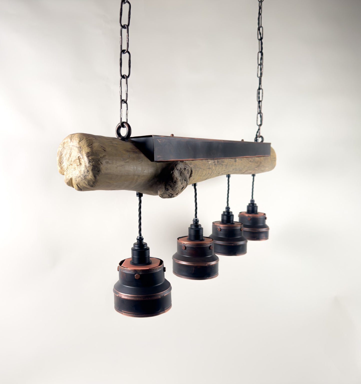 DriftIron - handcrafted rustic industrial pendant