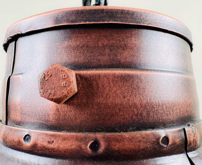 Råljus 25  – Artisan-Made Pendant with Industrial Soul