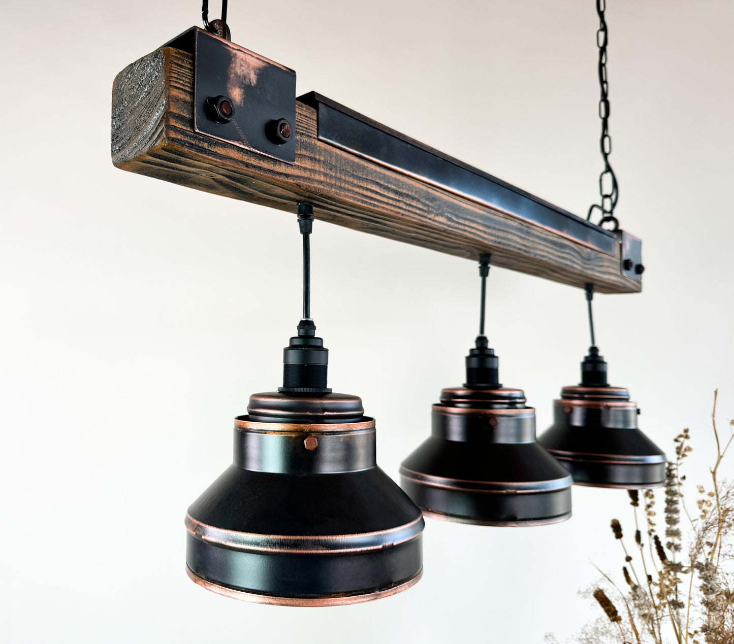 Industrial lighting ,Patina Light fixture ,Rustic chandelier , Farmhouse lighting ,Pendant light,