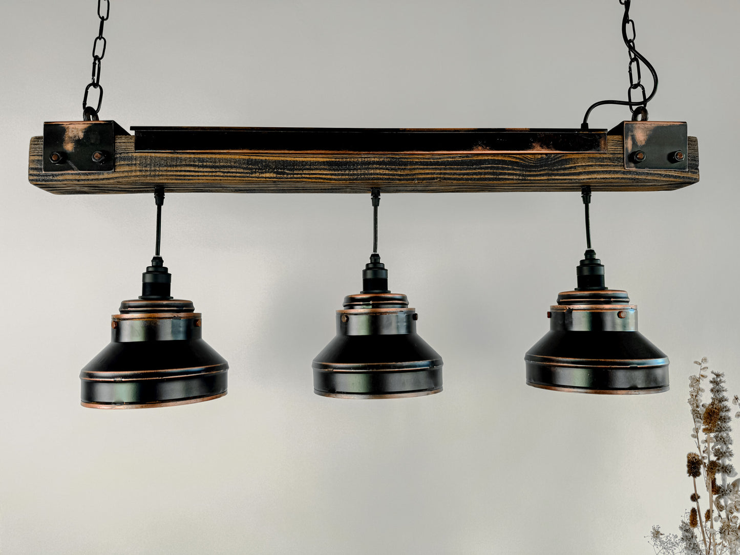 Industrial lighting ,Patina Light fixture ,Rustic chandelier , Farmhouse lighting ,Pendant light,