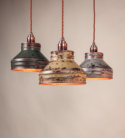 Bronze Echo Series - Artisan Handcrafted Pendant Light