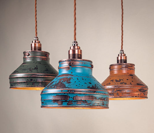 Bronze Echo Series - Artisan Handcrafted Pendant Light