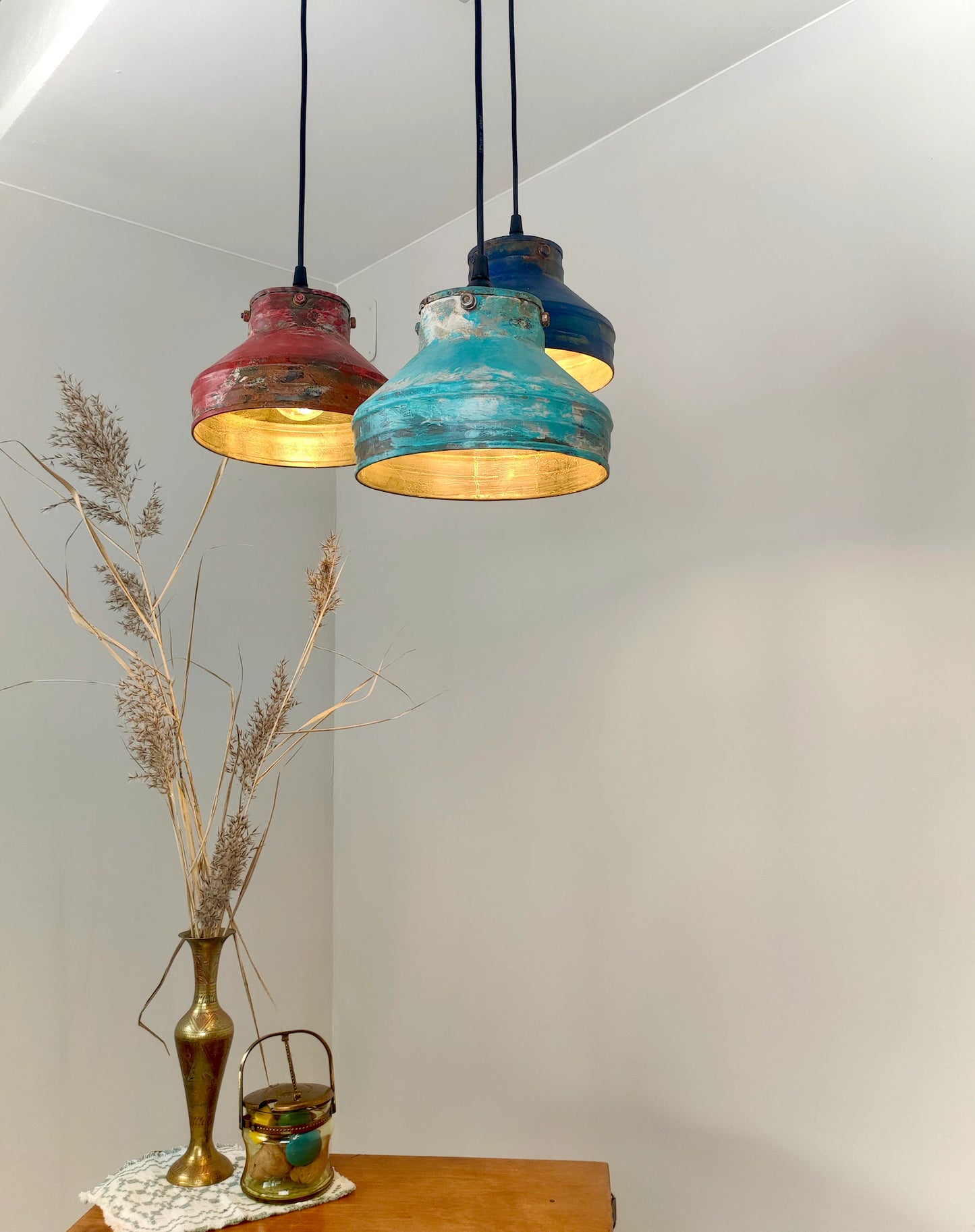 Industrial lighting , Rustic chandelier ,Steampunk Lamp , Light fixture , Handmade , Ceiling pendant light