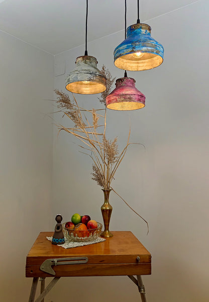 Industrial lighting , Rustic chandelier ,Steampunk Lamp , Light fixture , Handmade , Ceiling pendant light